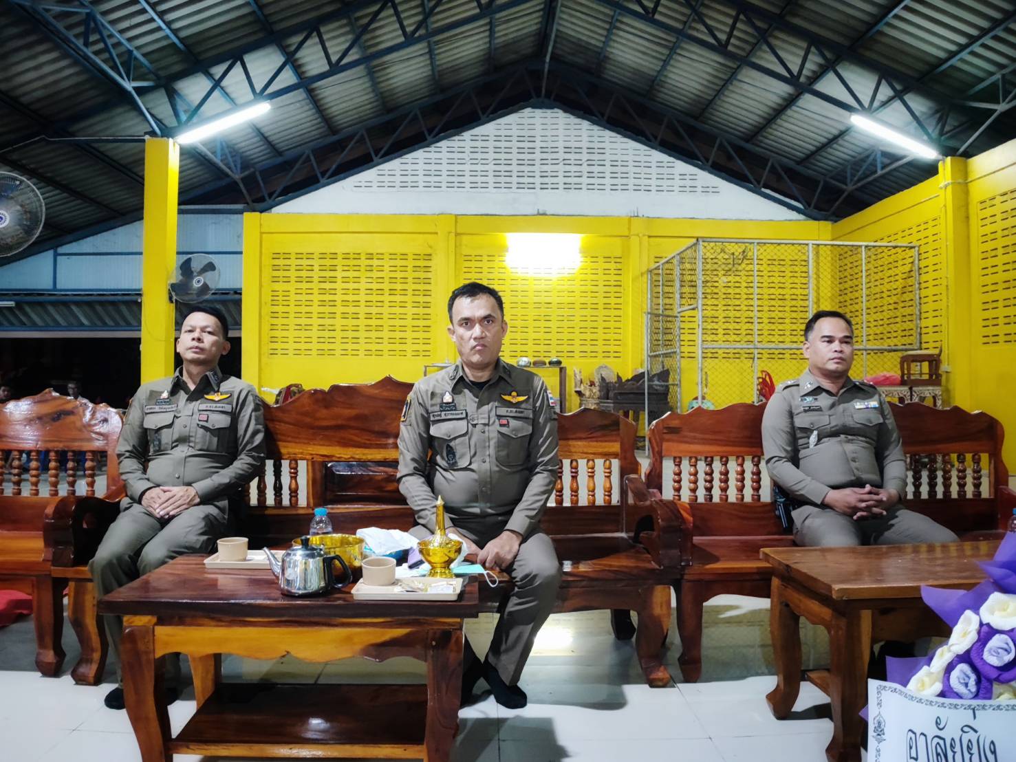 ร่วมเป็นเจ้าภาพสวดพระอภิธรรม