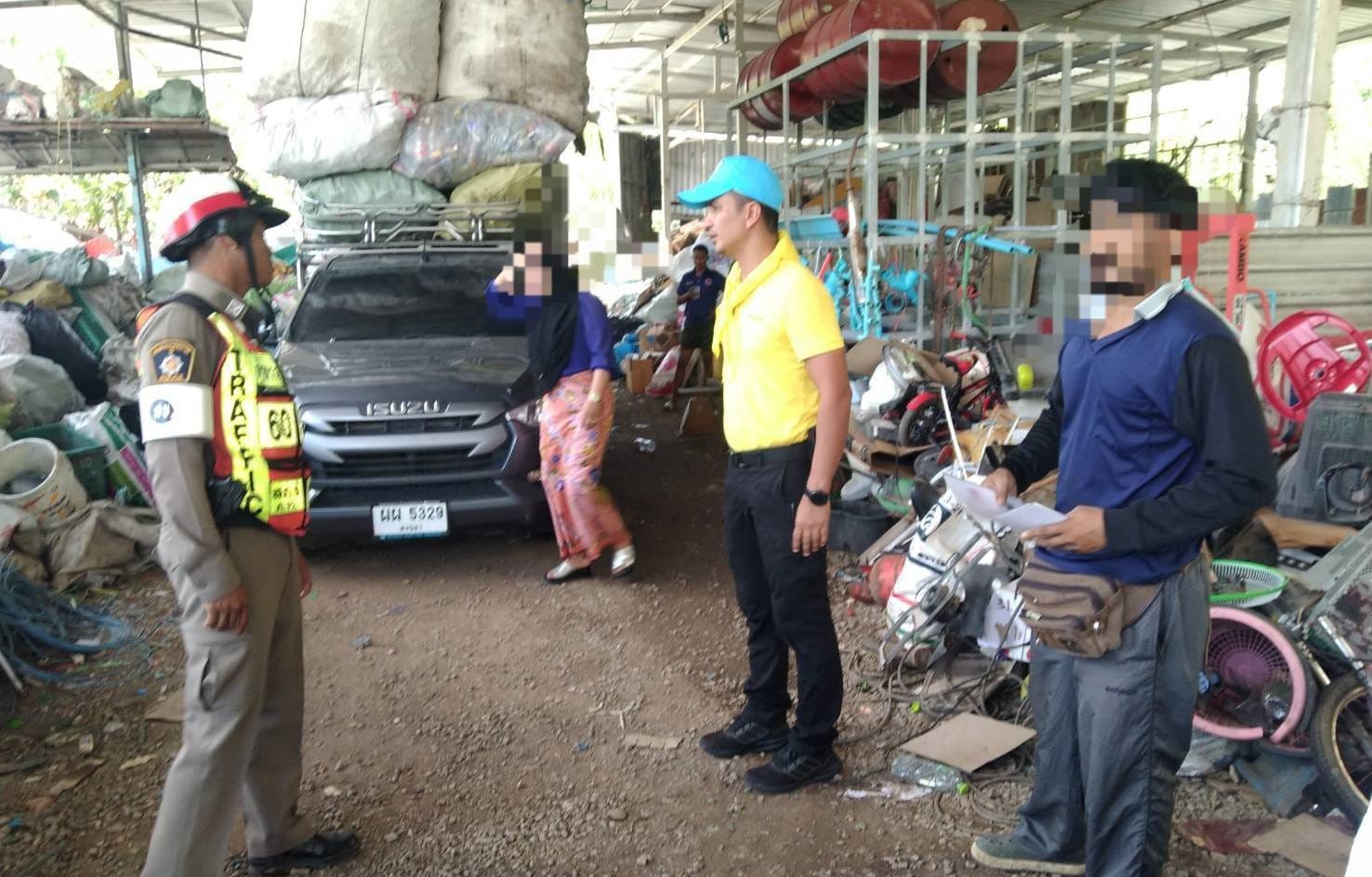 แนะนำมาตรการในการป้องกันเหตุเกี่ยวกับทรัพย์ และช่องทางในการแจ้งข้อมูลข่าวสารสาร บุคคล ยานพาหนะต้องสงสัย