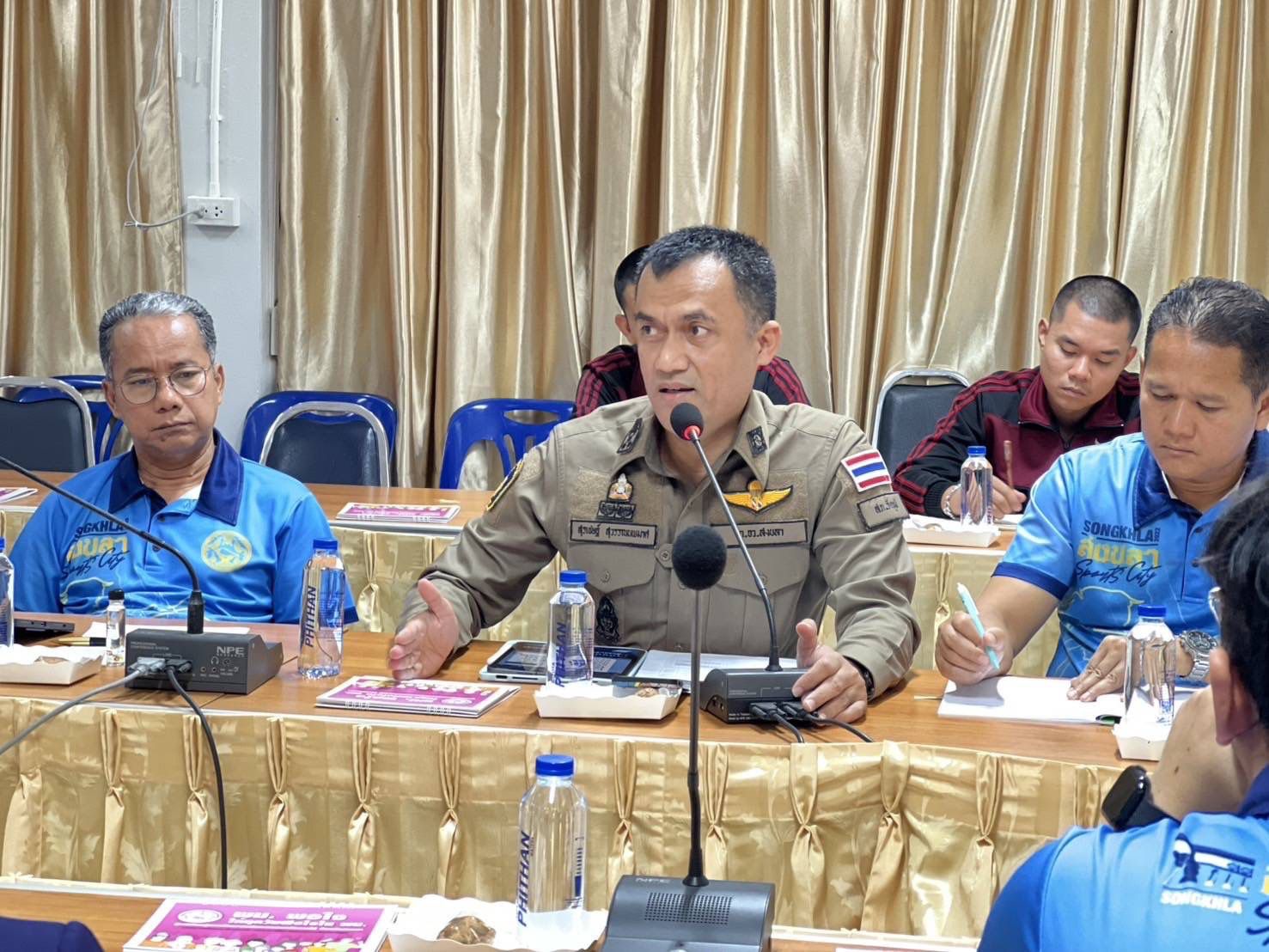 ประชุมหัวหน้าส่วนราชการ