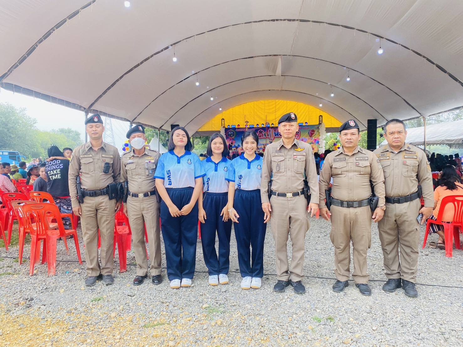 อำนวยความสะดวกและรักษาความปลอดภัยกิจกรรมวันเด็กแห่งชาติ 2568