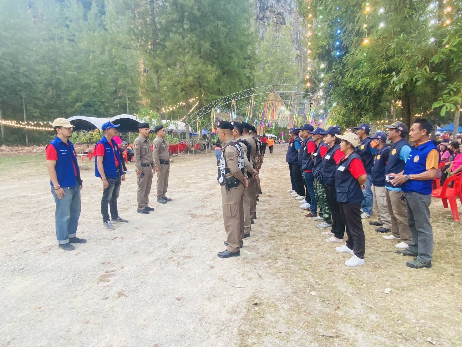 ปล่อยแถวออกปฏิบัติหน้าที่งานเทศกาลดนตรีรักษ์เขาคูหา Mountain Love