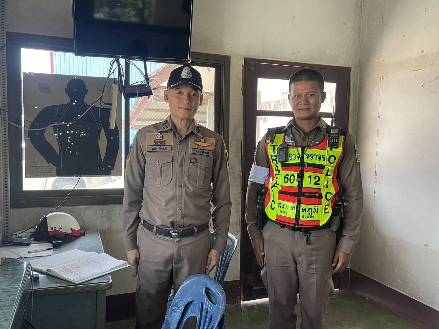 ผกก.สภ.รัตภูมิ ออกตรวจเยี่ยมที่พักสายตรวจกำแพงเพชรและหน่วยบริการประชาชน ท่าชะมวง