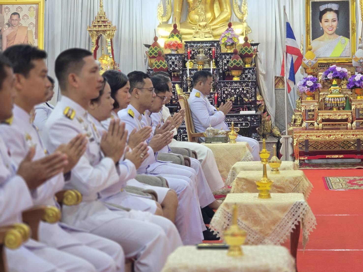 714303618_1441419608025831_1807868566126078389_n ร่วมพิธีเจริญพระพุทธมนต์และทำบุญตักบาตรข้าวสารอาหารแห้ง เพื่อถวายเป็นพระราชกุศล เนื่องในโอกาสพระราชพิธีมหามงคลเฉลิมพระชนมพรรษา 4 รอบ พระชนมพรรษาสมเด็จพระนางเจ้าสุทิดา พัชรสุธาพิมลลักษณ พระบรมราชินี