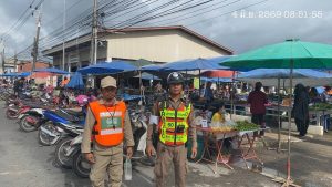 715419342_1442291964605262_3213140780969982830_n-300x169 งานจราจร อำนวยความสะดวกและป้องกันเหตุตลาดนัดท่าชะมวง