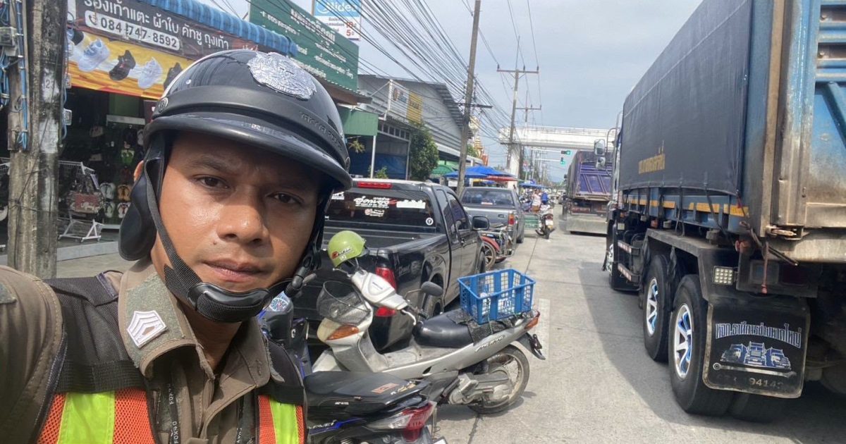 716809823_998309399654615_1664397056918170893_n-1200x630 อำนวยความสะดวกการจราจร และป้องกันเหตุ หน้าตลาดนัดเทศบาลกำแพงเพชร