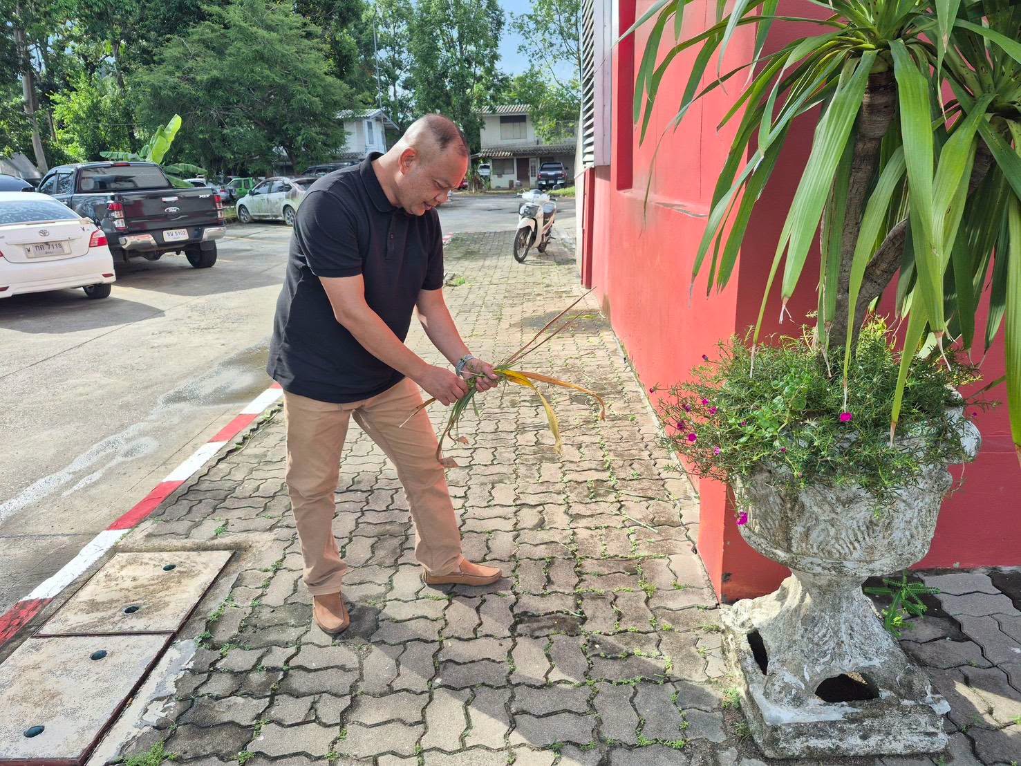 726337416_2256841354720350_6115753723189783759_n สภ.รัตภูมิ เรียกแถวพัฒนาพื้นที่ ปรับปรุงภูมิทัศน์ บริเวณโดยรอบอาคารสถานี หน้าสถานี ห้องทำงาน