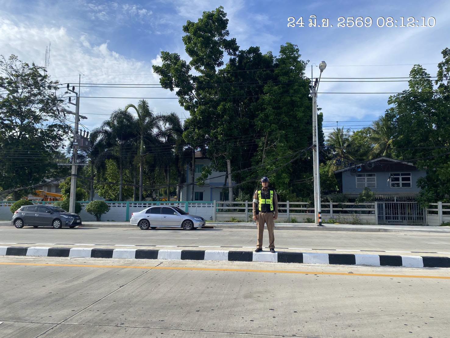 729364571_1002674352692167_8006165863653413282_n อำนวยความสะดวกการจราจร และเพื่อป้องกันเหตุ ตลาดนัดหน้าแขวงการทางควนรู