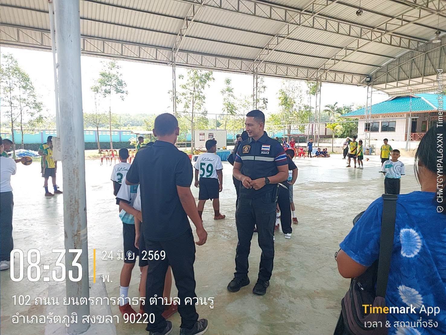 729589971_876491248829062_323648745366305067_n ตำรวจชุมชนสัมพันธ์ ร่วมกิจกรรมแข่งขันกีฬา เครือข่ายคูหาสัมพันธ์ ณ โรงเรียนวัดไทรใหญ่ ต.ควนรู