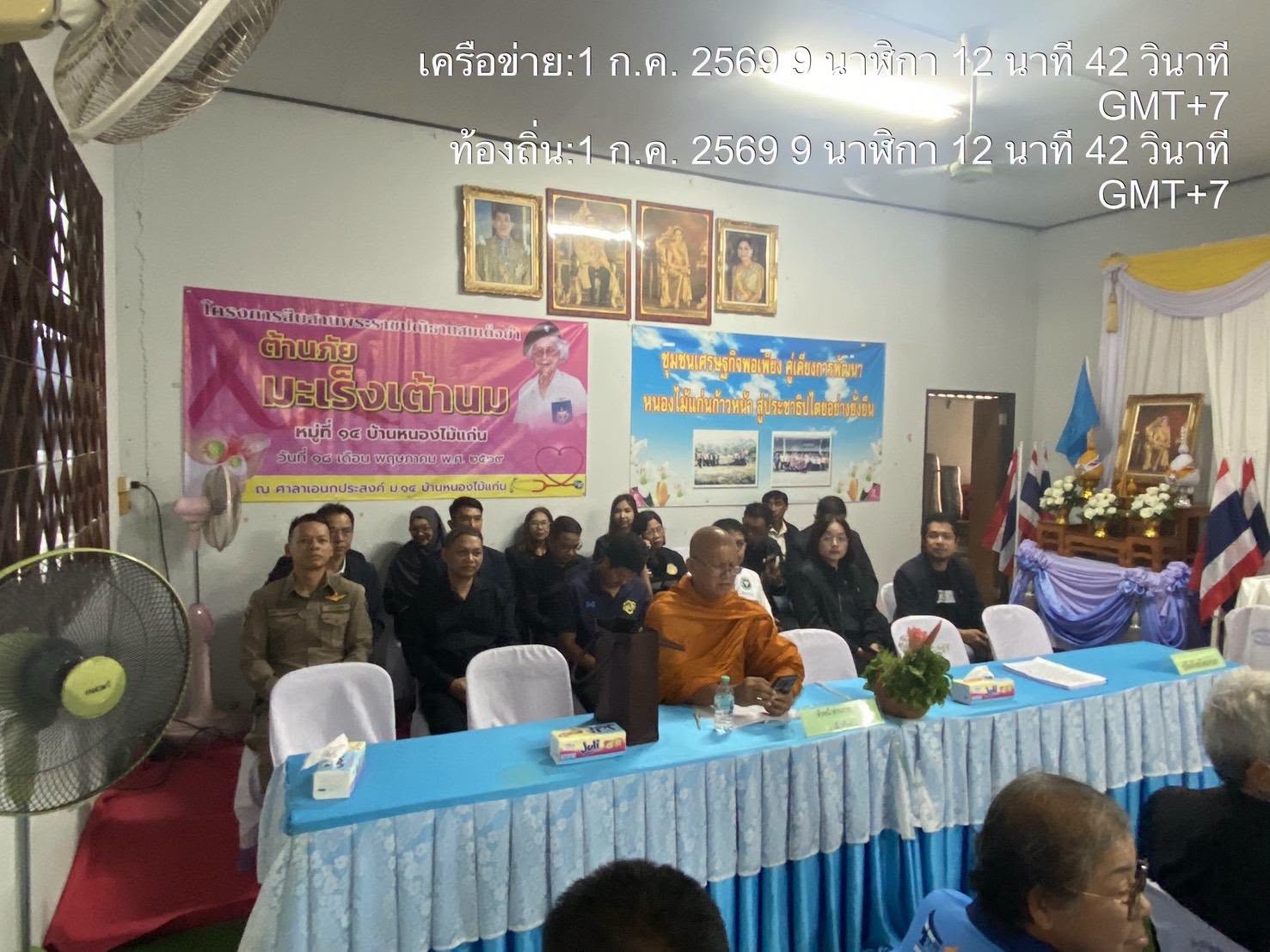 735304729_4517387808530723_552383242307811380_n รอง ผกก.ป.ฯ ร่วมต้อนรับคณะกรรมการประเมินผลงานหมู่บ้าน ระดับเขต ตามโครงการคัดเลือกหมู่บ้านเข้มแข็ง ตามแนวทางแผ่นดินธรรมแผ่นดินทอง(หมู่บ้านอยู่เย็น) ประจำปี 2569