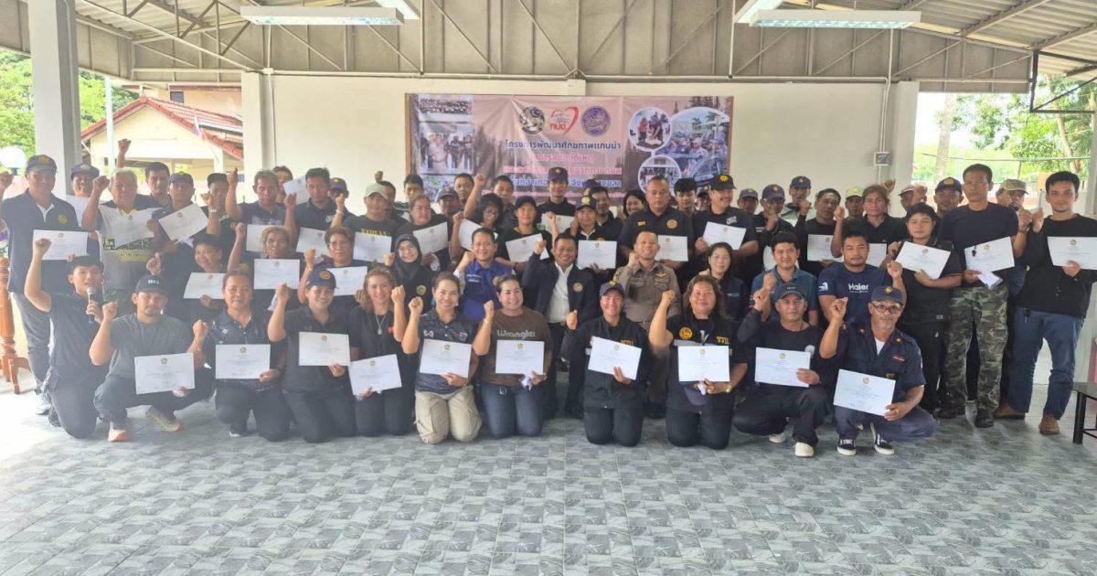 742011818_1287799436524082_3286074746466101578_n-1200x630 รอง ผกก.ป.ฯ ร่วมเป็นเกียรติในพิธีปิดการฝึกอบรมตามโครงการพัฒนาศักยภาพแกนนำในการลดอุบัติเหตุและความสูญเสียชีวิตทางถนนในพื้นที่อำเภอรัตภูมิ