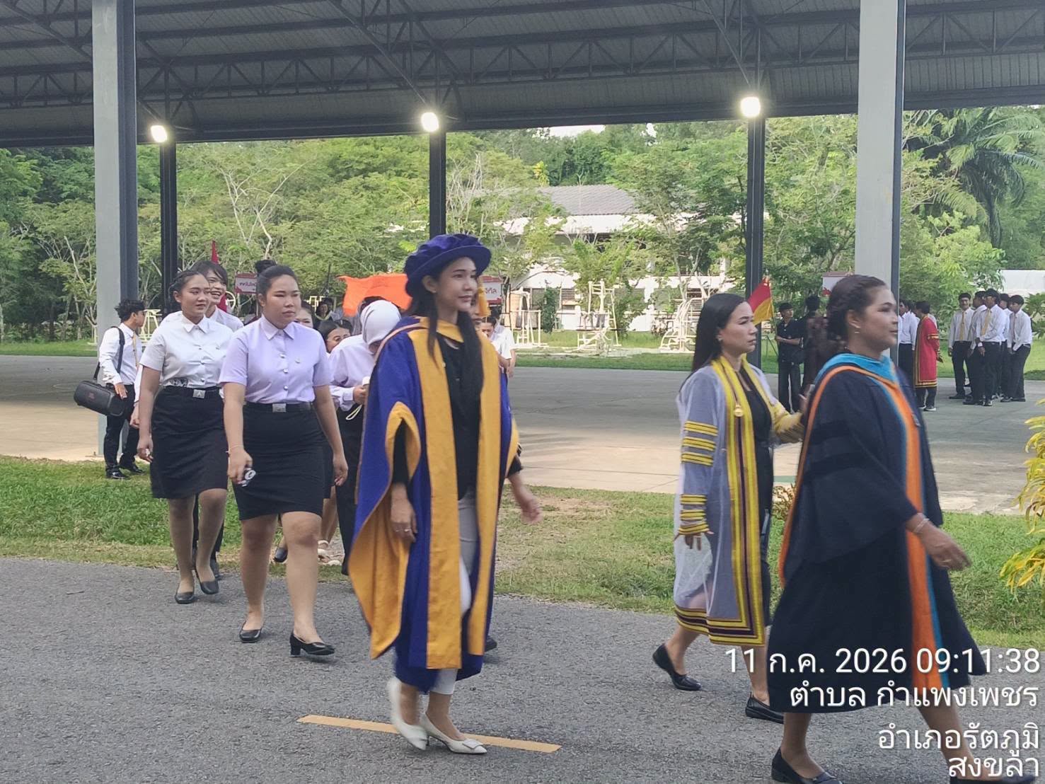 743824623_1007610225234622_2736681799961142151_n สายตรวจทุ่งคา รักษาความปลอดภัยแก่ผู้สำเร็จการศึกษา ระดับประกาศนียบัตรวิชาชีพชั้นสูง วิทยาลัยรัตภูมิ มหาวิทยาลัยเทคโนโลยีราชมงคลศรีวิชัย