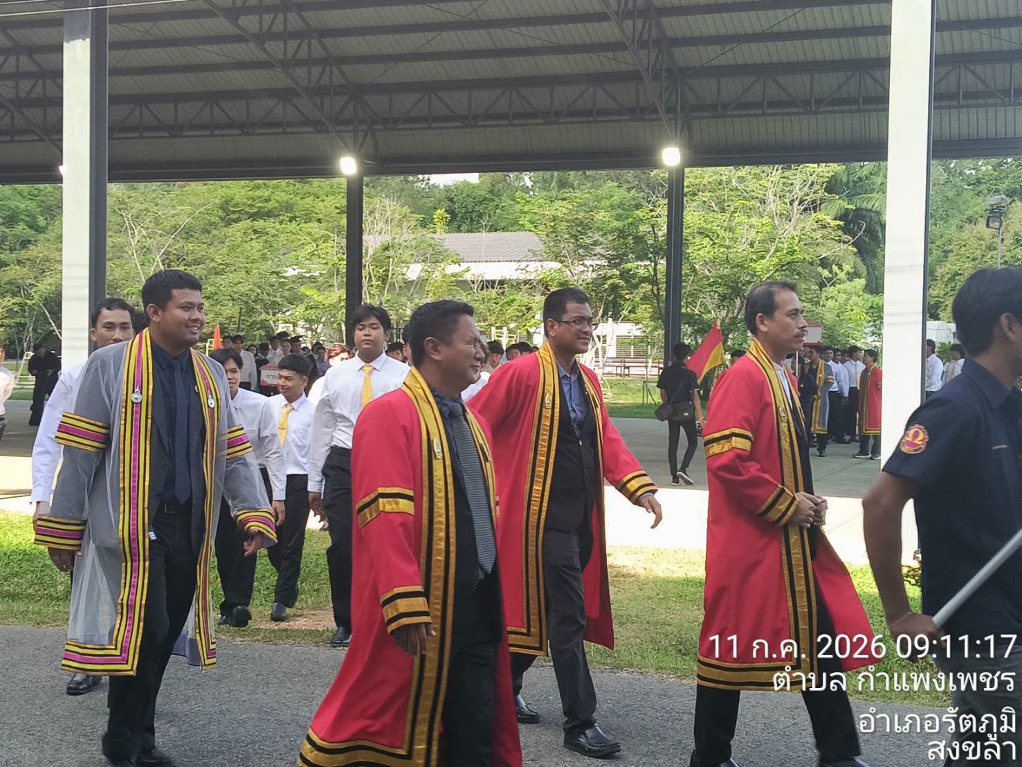 744871649_1220440026836470_2105100319752474075_n สายตรวจทุ่งคา รักษาความปลอดภัยแก่ผู้สำเร็จการศึกษา ระดับประกาศนียบัตรวิชาชีพชั้นสูง วิทยาลัยรัตภูมิ มหาวิทยาลัยเทคโนโลยีราชมงคลศรีวิชัย